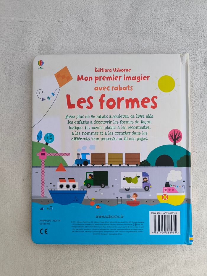 Livre imagier Les formes Usborne - photo numéro 3