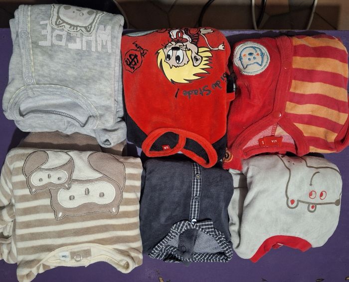 Lot de pyjamas velours - photo numéro 2