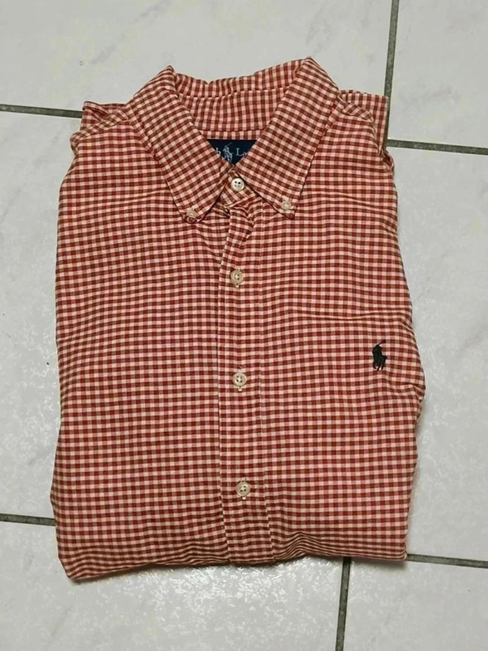 Chemise Ralph Lauren Custom Fit L - photo numéro 11