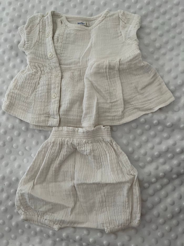 Ensemble boutchou 1 mois