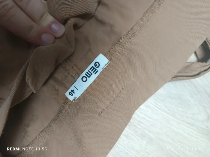 Magnifique pantalon cargo fluide marron taille xxxl Gémo - photo numéro 4