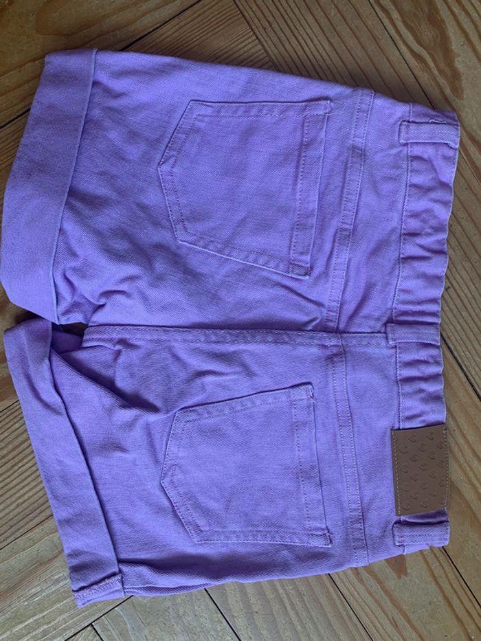 Short fille lilas - photo numéro 2