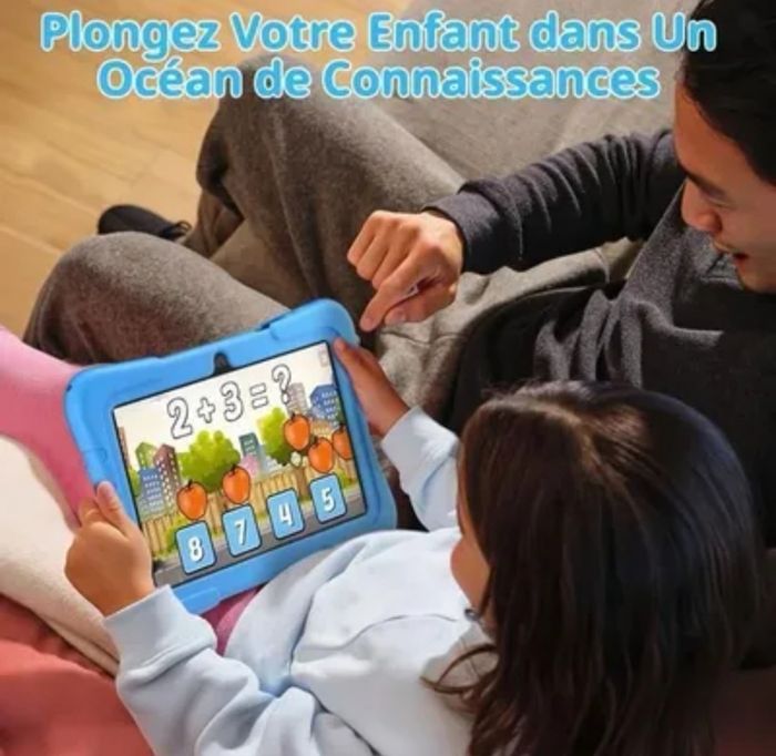 TABLETTE TACTILE ENFANT BLEU ANDROID 10 - photo numéro 6