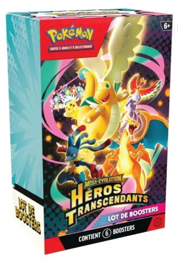 Lot de cartes Pokémon Héros Transcendants ME 2.5 ASC - co & unco