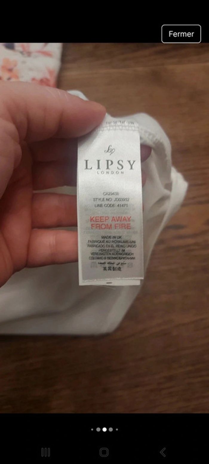 Jolie robe d'été Lipsy London eu 42 us 10 - photo numéro 15