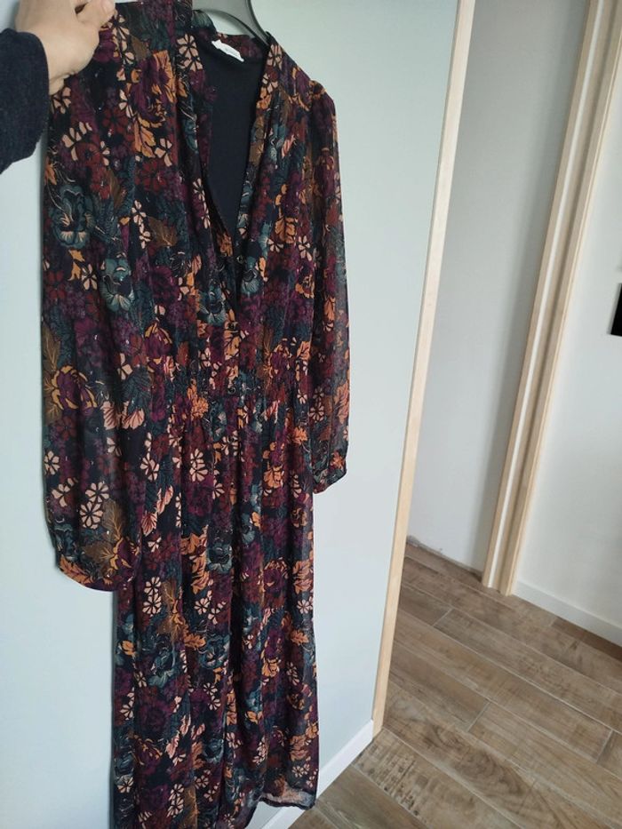 Robe longue cache cache -34