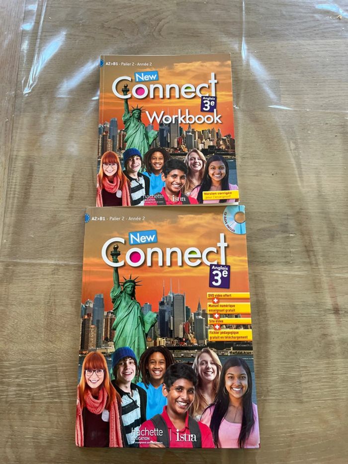 Lot livres new connect 3e