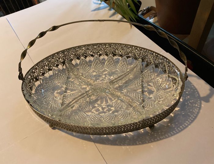 Plat en cristal