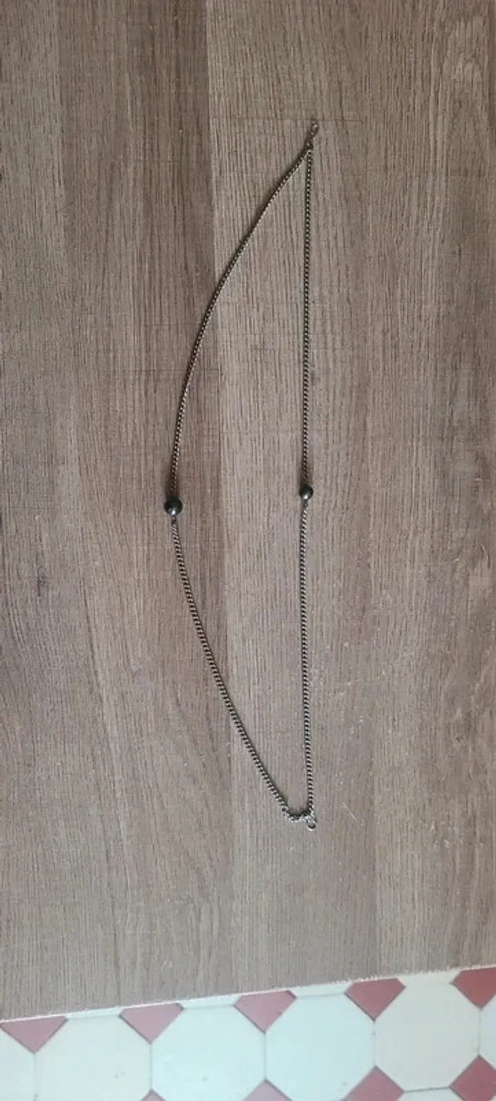 Collier avec pierre Onyx - Etsy - photo numéro 4