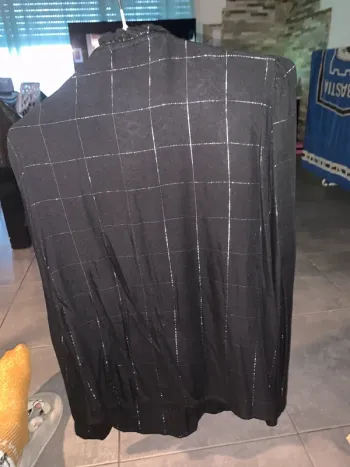 Chemise noir carreaux
