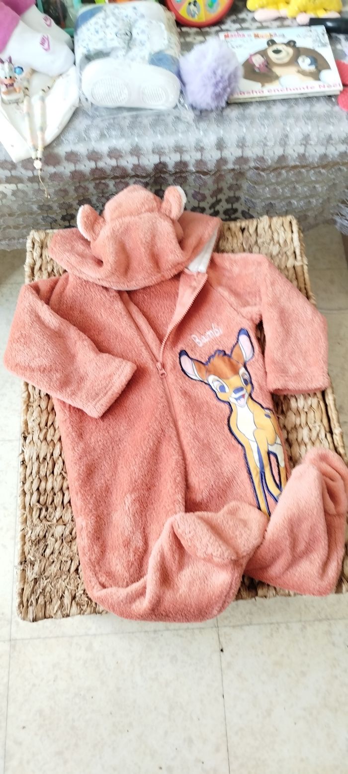 Combinaison pyjama bébé Bambi 🧸 - photo numéro 2
