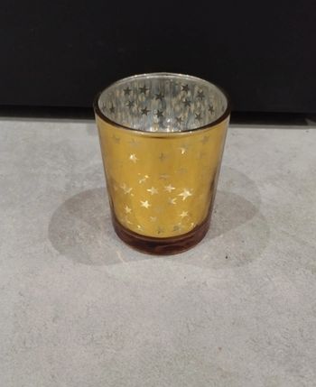 Photophore doré neuf