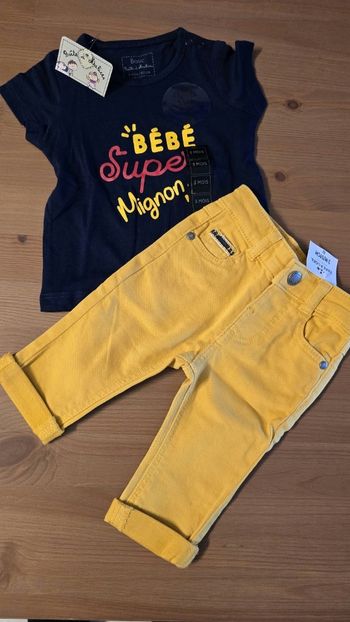 NEUFS (non portés) 🏷💙😍ensemble 3mois Garçon 💙😍