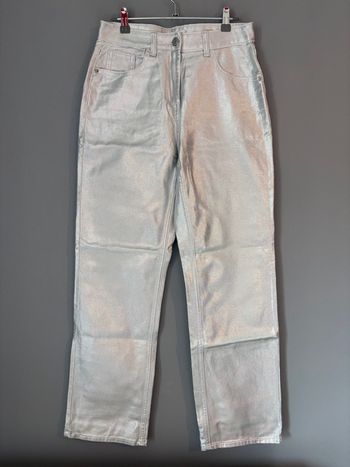 Jeans argenté 