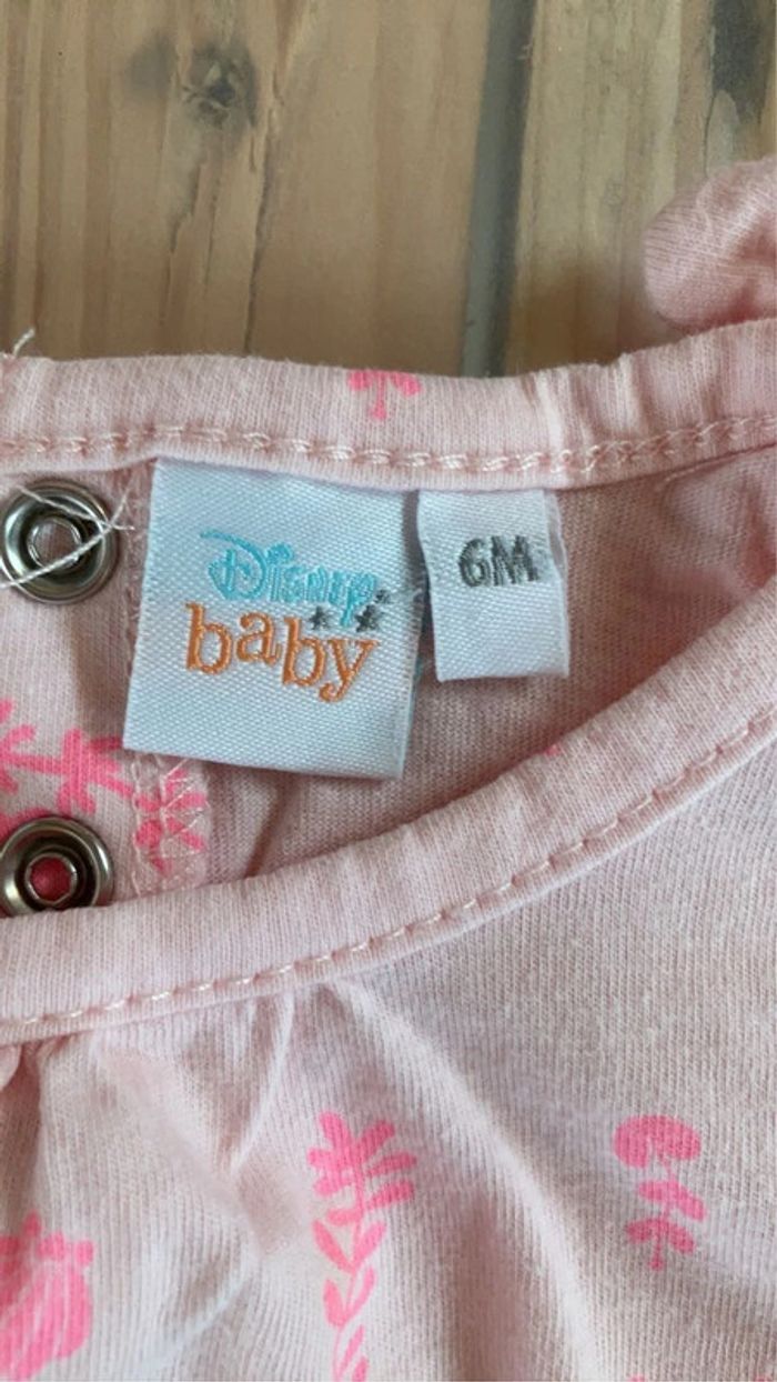 Lot barboteuses fille Disney 6 mois - photo numéro 2