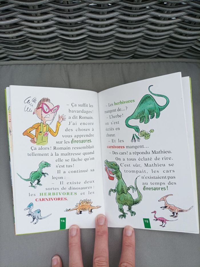 Livre d'aventures pour jeunes lecteurs dinosaures - photo numéro 7