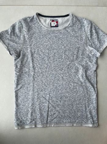 Tee shirt Devred bleu/gris S