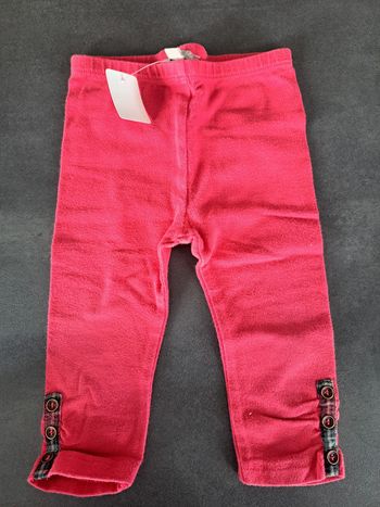 legging fushia 12 mois