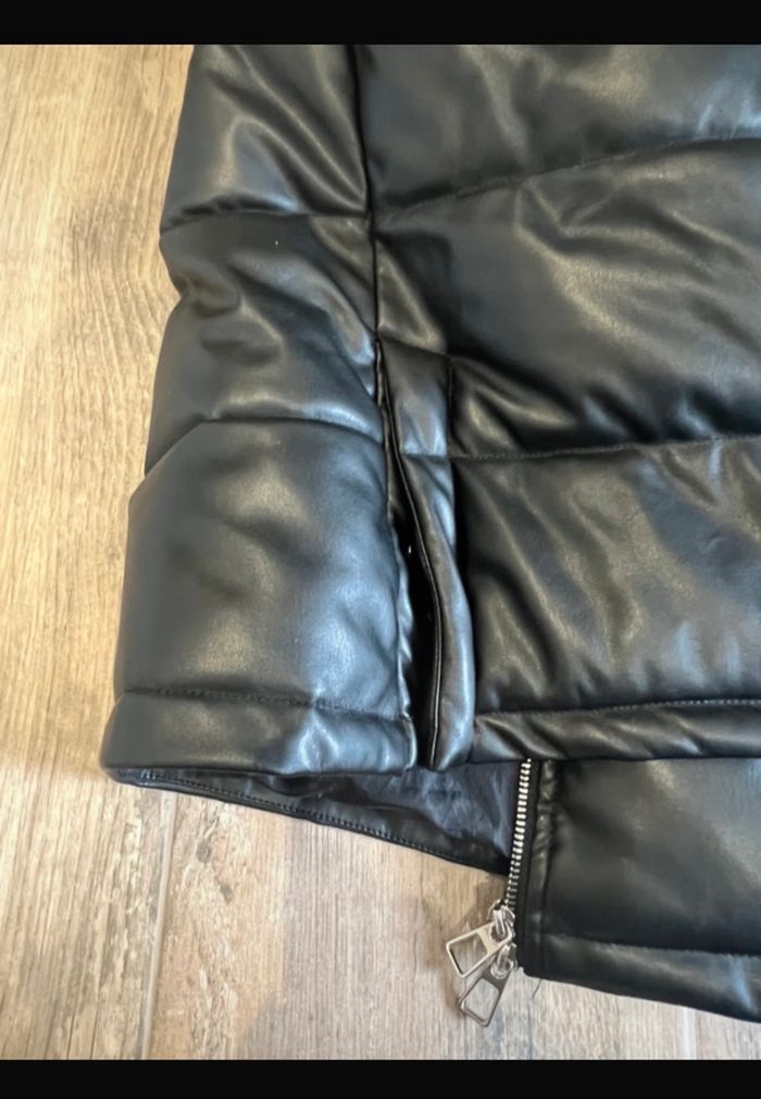 Veste à capuche sans manches noir - photo numéro 2