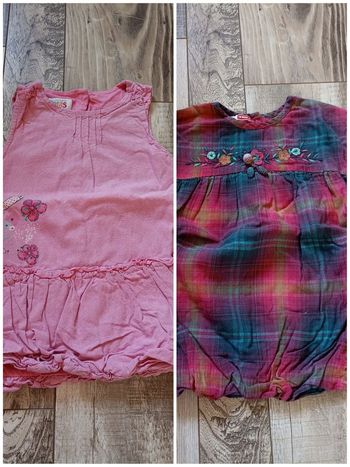 Lot robes toutes saisons taille 18 mois