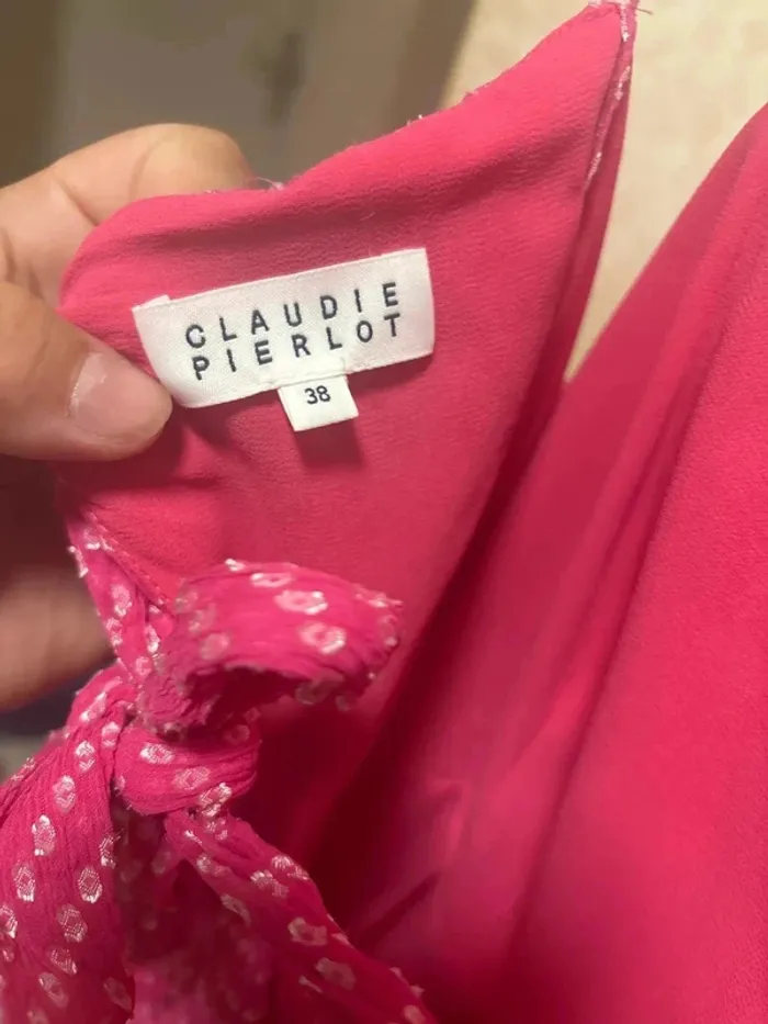 🌸 Robe Claudie Pierlot Rayonnante – Taille 38 🌸 - photo numéro 3