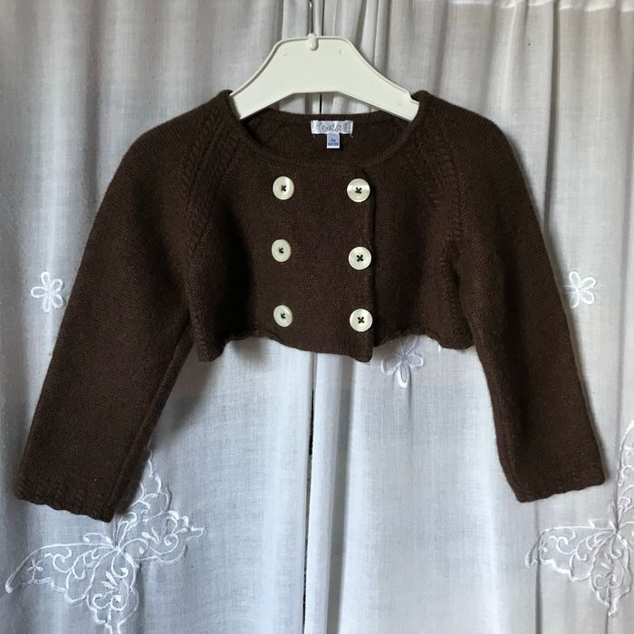 Gilet chaud laine angora 4 ans TRALUZ