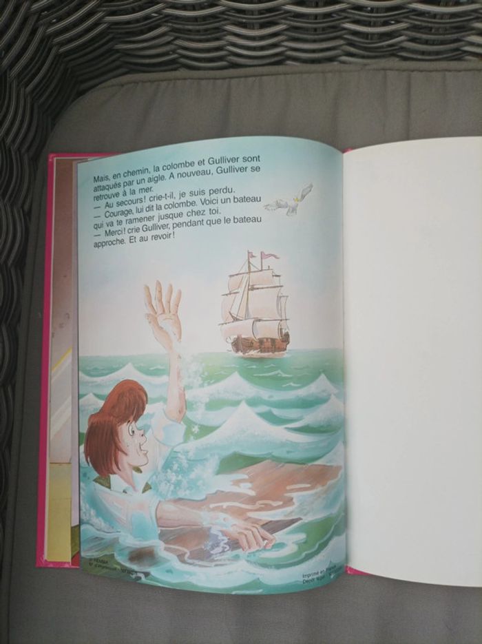 Joli livre Gulliver au pays des géants - photo numéro 6