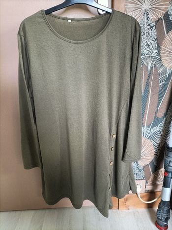 Tshirt manches longues vert kaki