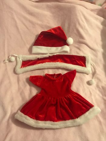 Ensemble noel pour poupée