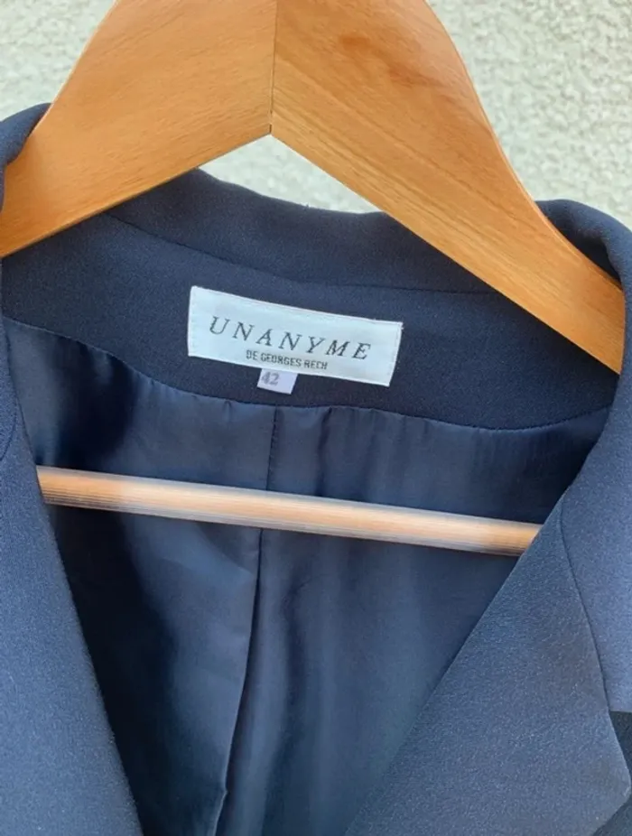Blazer / veste bleu marine taille xl - photo numéro 3