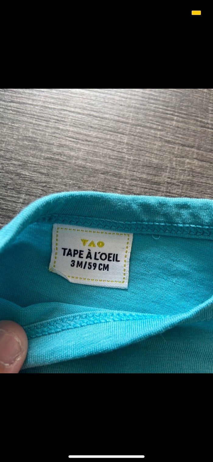 Tee shirt 3 mois - photo numéro 2