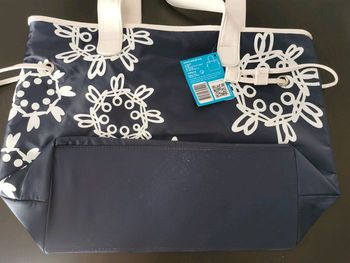 Sac de plage bleu marine