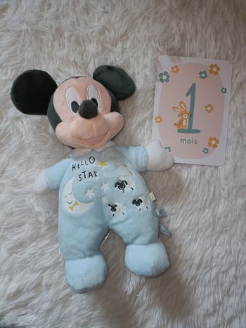 Peluche Mickey Bleu