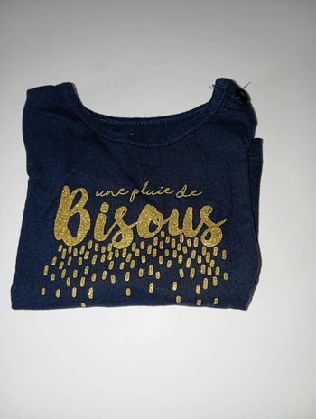 T-shirt à manches longues 3 mois