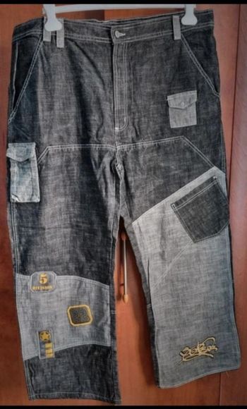 Baggy noir et gris avec motifs taille 52
