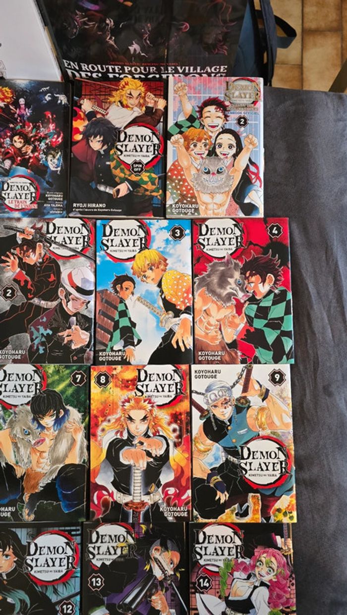Vend collection complète demon slayer - photo numéro 3