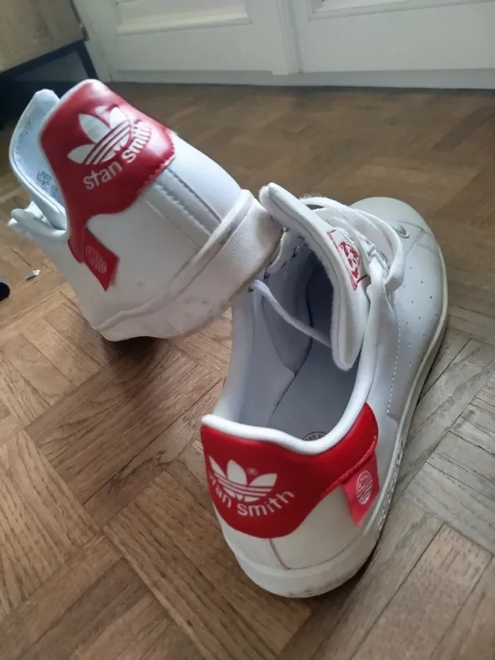Basket homme Stan Smith rouge - photo numéro 6