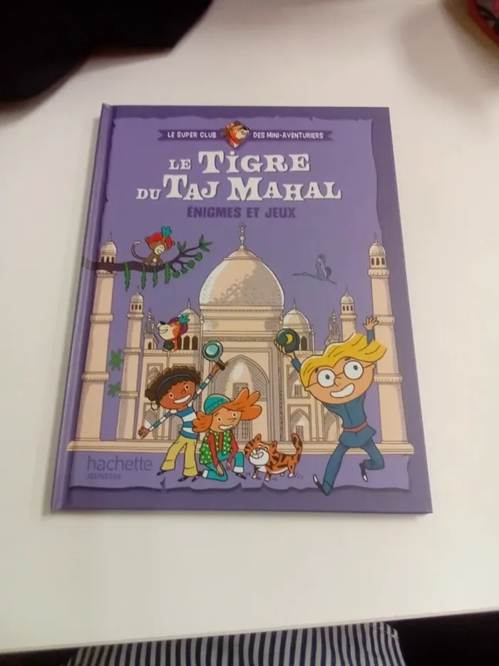 Livre " Le tigre du Taj Mahal"