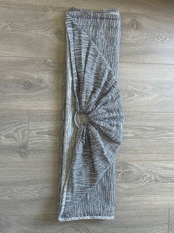 🩶🤍Portage sling ringsling de la marque Neobulle Modèle Jungle coloris Métal🤍🩶