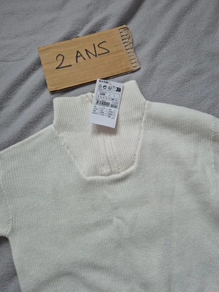 Pull neuf 24 mois kiabi - photo numéro 4