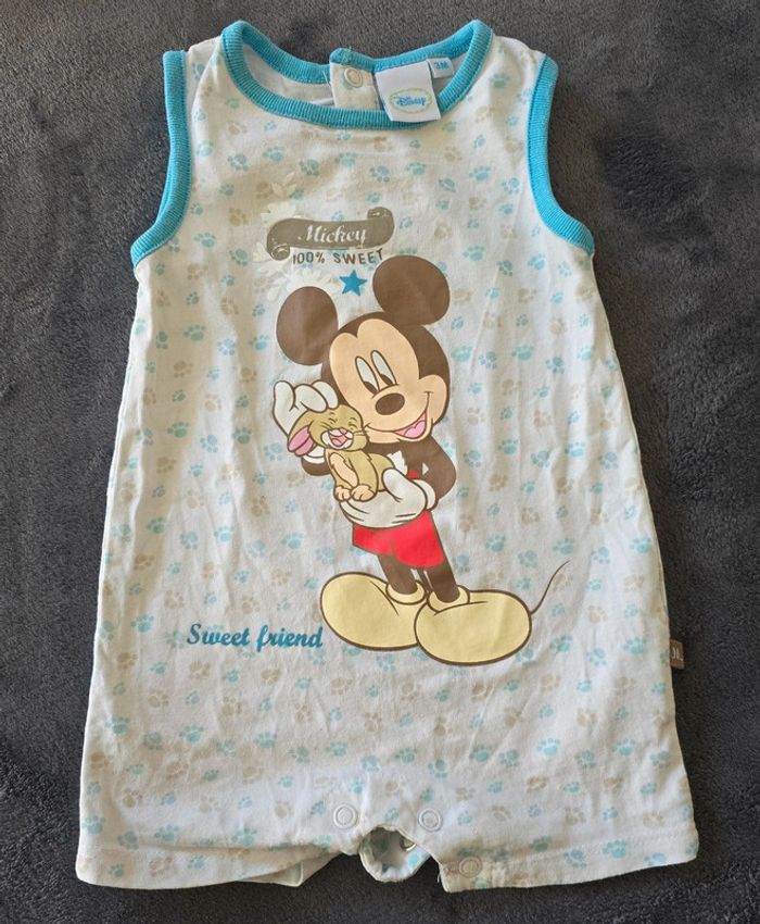 Combi Short bébé Disney Baby