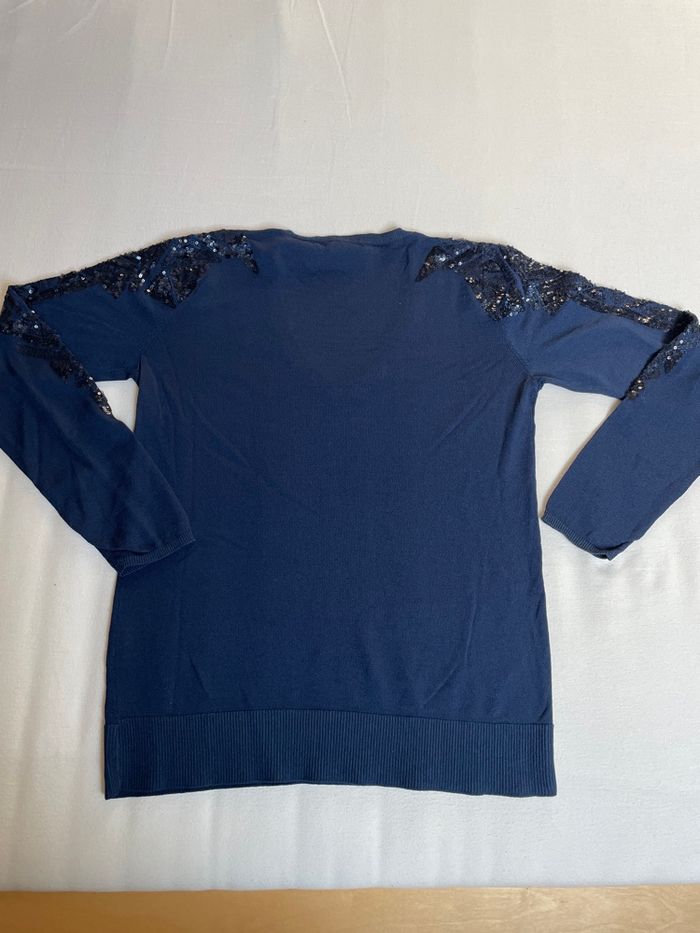 Pull femme  ETAM  XS marine - photo numéro 6