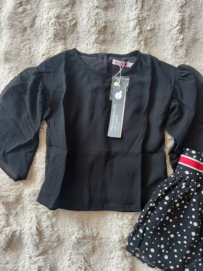 Joli ensemble fille 5 ans Boboli - photo numéro 3