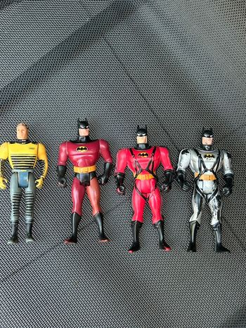 Lot de 4 anciennes figurines Batman  kenner - dc comics - 1992