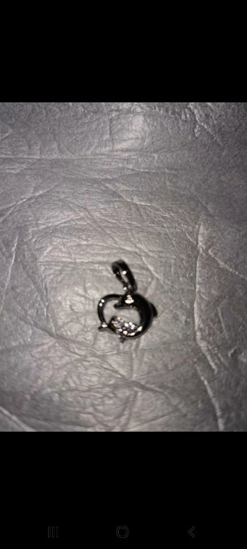 Pendentif dauphin argent