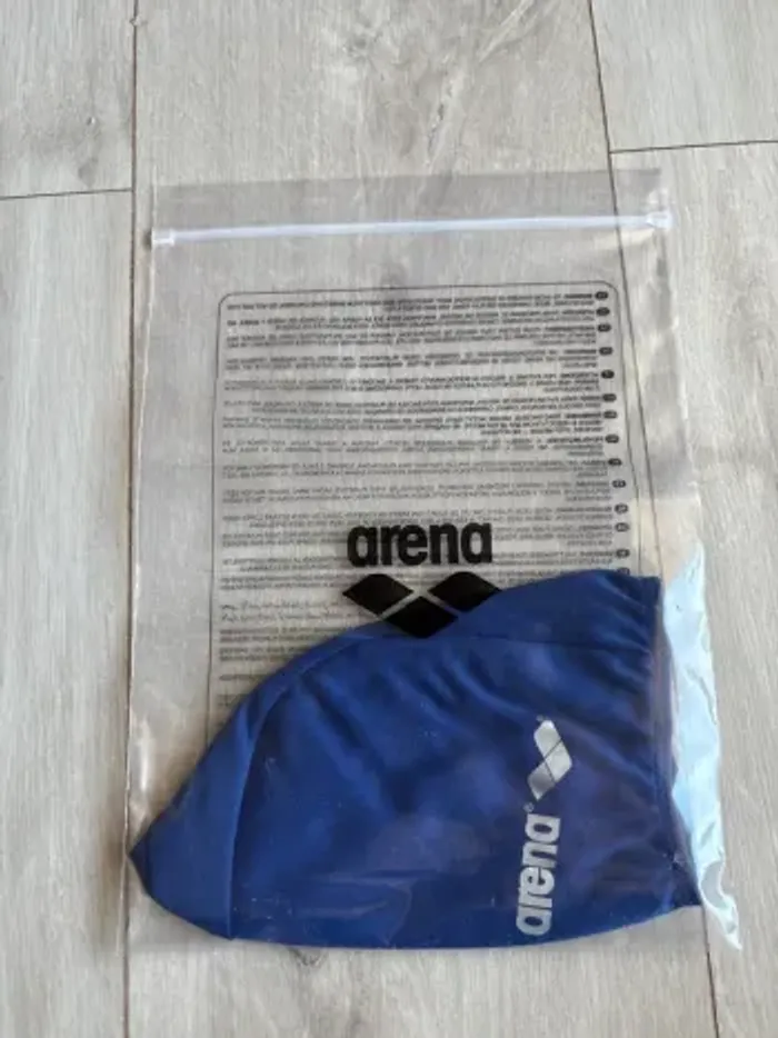 Bonnet de bain Arena bleu swimming - photo numéro 4