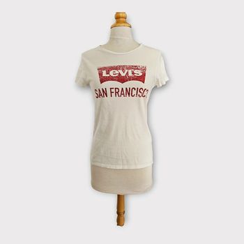 t-shirt Levi's blanc taille S