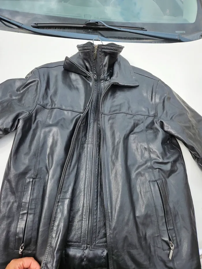 Manteau en cuir - photo numéro 3