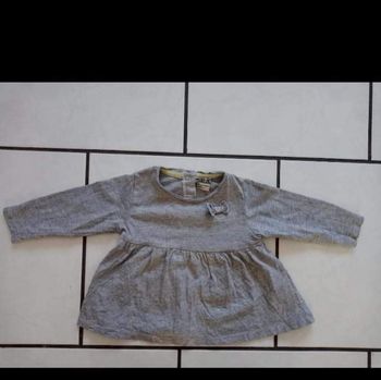 Maillot manches longues fille 6 mois 68 cm