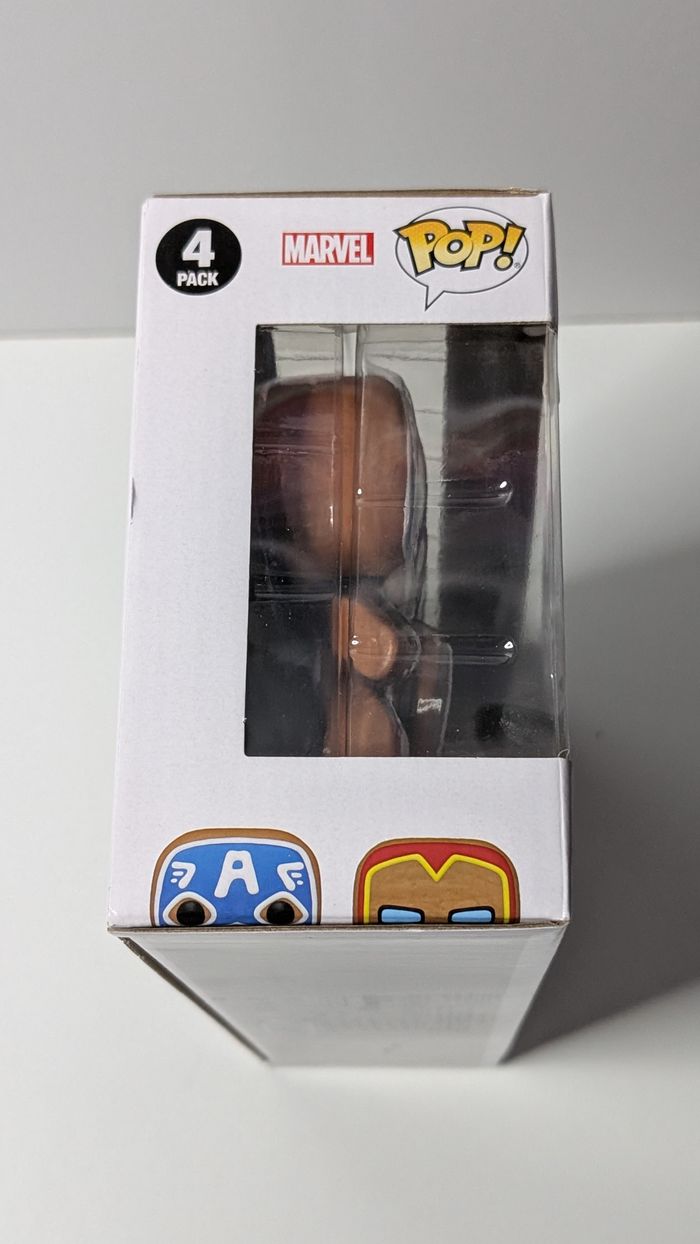 [Funko pop] Figurine Marvel Gingerbread 4 pack - photo numéro 4